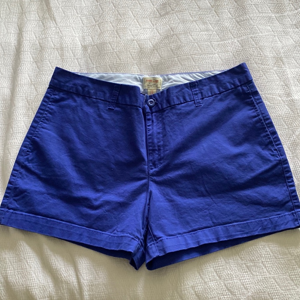 Blue shorts, took off tags and didn’t wear.
